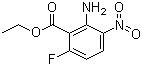structure of CAS# 150368-37-9, 2-氨基-6-氟-3-硝基苯甲酸乙酯
