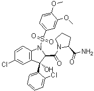 structure of CAS# 150375-75-0, Relcovaptan