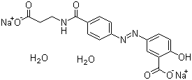 structure of CAS# 150399-21-6, Balsalazide disodium