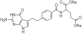 structure of CAS# 150399-23-8, Pemetrexed disodium