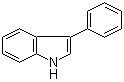 structure of CAS# 1504-16-1, 3-苯基-1H-吲哚