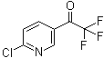 CAS 登录号：150698-72-9, 1-(6-氯吡啶-3-基)-2,2,2-三氟乙酮