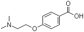 structure of CAS# 150798-78-0, 4-[2-(Dimethylamino)ethoxy]benzoic acid