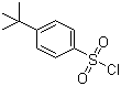 structure of CAS# 15084-51-2, 4-tert-Butylbenzenesulfonyl chloride