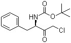 CAS # 150935-37-8, (3R)-3-(N-Boc-amino)-1-chloro-4-phenyl-2-butanone