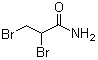 structure of CAS# 15102-42-8, 2,3-Dibromopropanamide