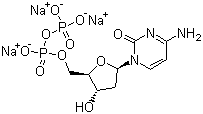 structure of CAS# 151151-32-5, 2'-脱氧胞苷-5'-二磷酸三钠盐