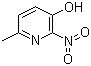 structure of CAS# 15128-90-2, 3-Hydroxy-6-methyl-2-nitropyridine
