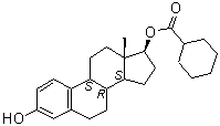 CAS 登录号：15140-27-9, 雌二醇 17-环己烷甲酸酯