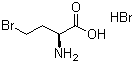 structure of CAS# 15159-65-6, L(+)-2-氨基-4-溴丁酸氢溴酸盐