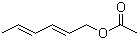 structure of CAS# 1516-17-2, 反,反-2,4-己二烯基醋酸酯