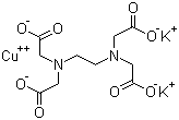 CAS # 15170-14-6 (74181-84-3), Dipotassium cupric ethylenediaminetetraacetate, Dipotassium [[N,N'-ethylenebis[N-(carboxymethyl)glycinato]](4-)-N,N',O,O',ON,ON']cuprate(2-)
