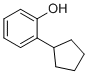 structure of CAS# 1518-84-9, 2-Cyclopentylphenol