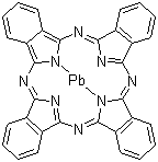 structure of CAS# 15187-16-3, Lead(II) phthalocyanine