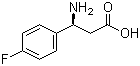 structure of CAS# 151911-33-0, (S)-3-氨基-3-(4-氟苯基)丙酸
