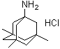 structure of CAS# 15210-60-3, 3,5,7-三甲基金刚烷-1-胺盐酸盐