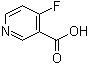 structure of CAS# 152126-33-5, 4-氟吡啶-3-羧酸