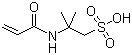structure of CAS# 15214-89-8, 2-丙烯酰胺基-2-甲基丙磺酸