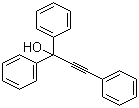 structure of CAS# 1522-13-0, 1,1,3-Triphenylpropargyl alcohol