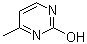 structure of CAS# 15231-48-8, 2-Hydroxy-4-methylpyrimidine