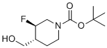 CAS # 1523541-88-9, (3R,4R)-rel-tert-Butyl 3-fluoro-4-(hydroxymethyl)piperidine-1-carboxylate