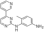 structure of CAS# 152460-10-1, N-(5-氨基-2-甲基苯基)-4-(3-吡啶基)-2-氨基嘧啶