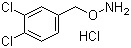 structure of CAS# 15256-10-7, O-(3,4-Dichlorobenzyl)hydroxylamine hydrochloride
