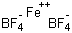 structure of CAS# 15283-51-9, 四氟硼化铁