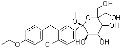 structure of CAS# 1528636-39-6, 甲基 1-C-[4-氯-3-[(4-乙氧基苯基)甲基]苯基]-5-C-(羟基甲基)-alpha-D-木糖型吡喃己糖苷