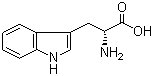 structure of CAS# 153-94-6, D(+)-Tryptophan