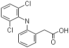 structure of CAS# 15307-86-5, Diclofenac