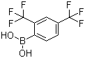 structure of CAS# 153254-09-2, 2,4-双三氟甲基苯硼酸