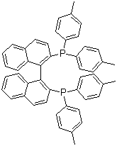 structure of CAS# 153305-67-0, 2,2'-Bis(di-p-tolylphosphino)-1,1'-binaphthyl