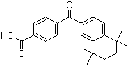 structure of CAS# 153559-46-7, 4-[(5,6,7,8-四氢-3,5,5,8,8-五甲基-2-萘基)羰基]苯甲酸