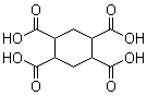 structure of CAS# 15383-49-0, 1,2,4,5-Cyclohexanetetracarboxylic acid