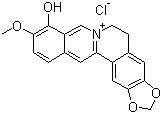 structure of CAS# 15401-69-1, 小檗红碱