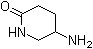 structure of CAS# 154148-70-6, 5-氨基-2-哌啶酮