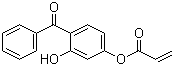 CAS 登录号：15419-94-0, 2-羟基-4-丙烯酰氧基二苯甲酮, 4-丙烯酰氧基-2-羟基二苯甲酮
