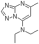 Trapidil molecular structure (CAS 15421-84-8)