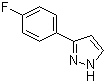 structure of CAS# 154258-82-9, 3-(4-氟苯基)-1H-吡唑
