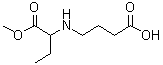CAS # 1543300-90-8, 2-[(3-carboxypropyl)amino]-Butanoic acid 1-methyl ester