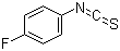 structure of CAS# 1544-68-9, 4-氟苯基异硫氰酸酯