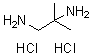 structure of CAS# 15444-85-6, 2-Methyl-1,2-propanediamine dihydrochloride