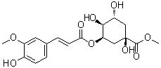 CAS 登录号：154461-64-0, 5-O-阿魏酰基奎尼酸甲酯
