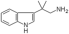 structure of CAS# 15467-31-9, 3-(2-氨基叔丁基)吲哚