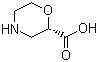 structure of CAS# 154731-81-4, (S)-Morpholine-2-carboxylic acid