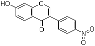 structure of CAS# 15485-80-0, 7-羟基-4'-硝基异黄酮