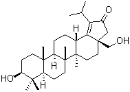 CAS 登录号：154955-52-9, (3beta)-3,28-二羟基羽扇-18-烯-21-酮