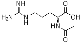 CAS # 155-84-0, N2-Acetyl-L-arginine, Nalpha-Acetyl-L-arginine, Nalpha-Acetylarginine, alpha-N-Acetyl-L-arginine