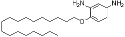 CAS 登录号：155096-60-9, 4-(十八烷氧基)-1,3-苯二胺